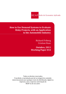How to Use Demand Systems to Evaluate Risky Projects