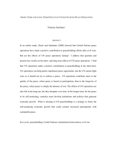 Short-Term and Long-Term Effects of United