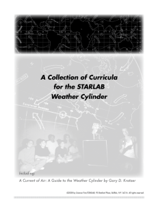 A Collection of Curricula for the STARLAB Weather Cylinder
