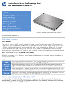 Solid-State Drive Technology Brief for Workstation - Hewlett