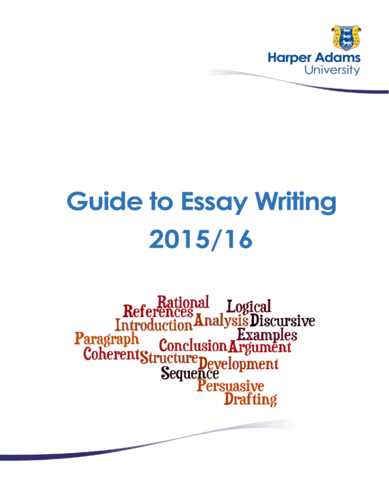 harper adams guide to essay writing