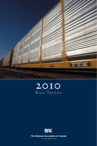 Rail Trends - Railway Association of Canada