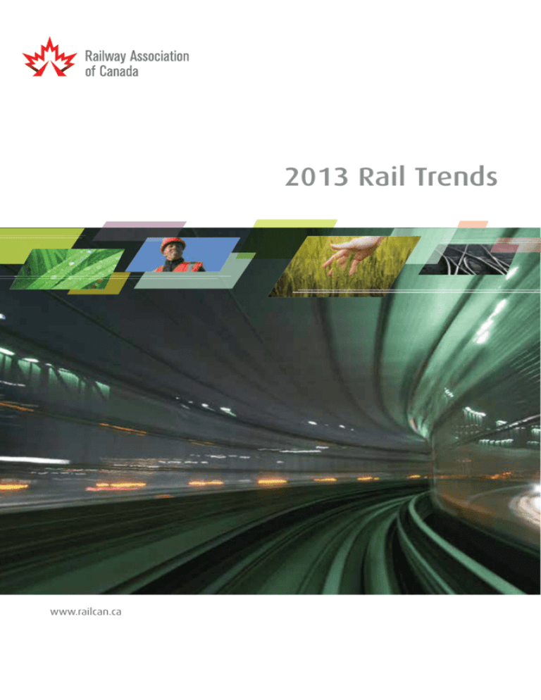 2013 Rail Trends Railway Association of Canada