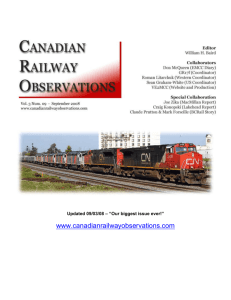 CRO_0908 - Canadian Railway Observations