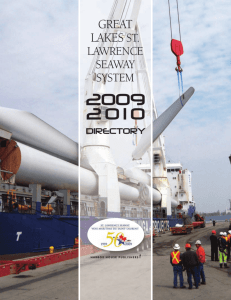 PORT OF - Great Lakes St. Lawrence Seaway System