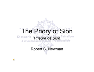 The Priory of Sion
