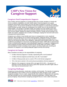 Caregiver Support - Home Care Ontario