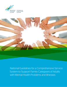 National Guidelines for a Comprehensive Service System to Support