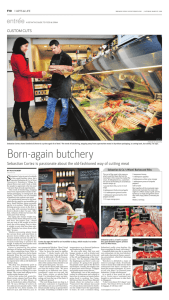Born-again butchery - Sebastian & Co. Fine Meats