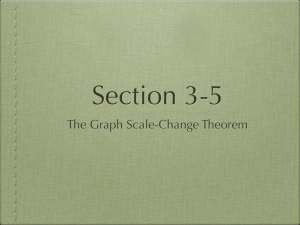 The Graph Scale-Change Theorem