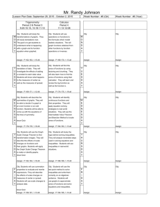 Lesson Plans (September 28