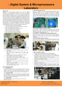 Digital System & Microprocessors Laboratory