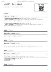 Export to PDF - Reading Lists