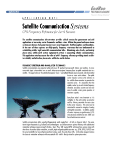 Satellite Communication Systems