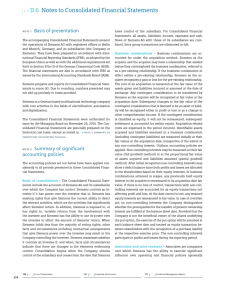 Siemens Annual Report 2014, Notes to Consolidated Financial