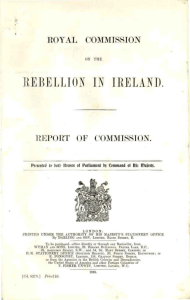 Royal Commission on the Rebellion in Ireland