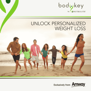 BODYKEY by NUTRILITE™ Weight Management Program