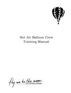 TOC o "1-2" - Brisbane Hot Air Ballooning