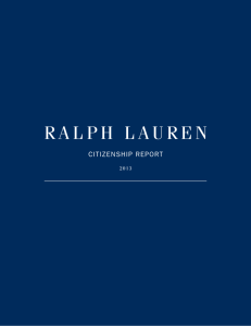 ralph lauren - Investor Relations Solutions