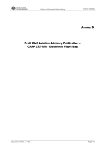 Civil Aviation Advisory Publication (CAAP)