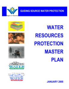 Water Resources Protection Master Plan