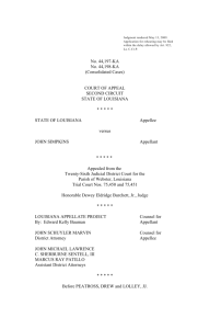 44197-KA - Louisiana Court of Appeal, Second Circuit