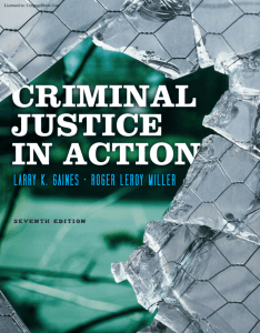 Criminal Justice in Action, 7th ed.
