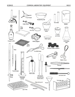 laboratory equipment and their functions