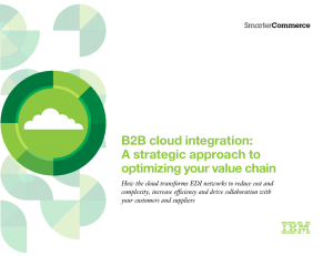B2B cloud integration