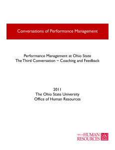 Conversations of Performance Management