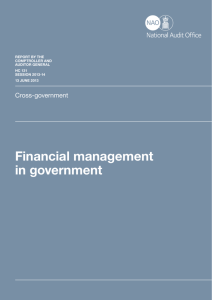 Financial management in government