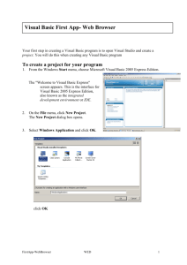 VB Net -Browser - Free Web Addresses