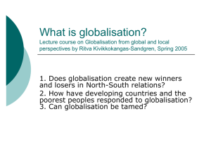 What Is globalisation