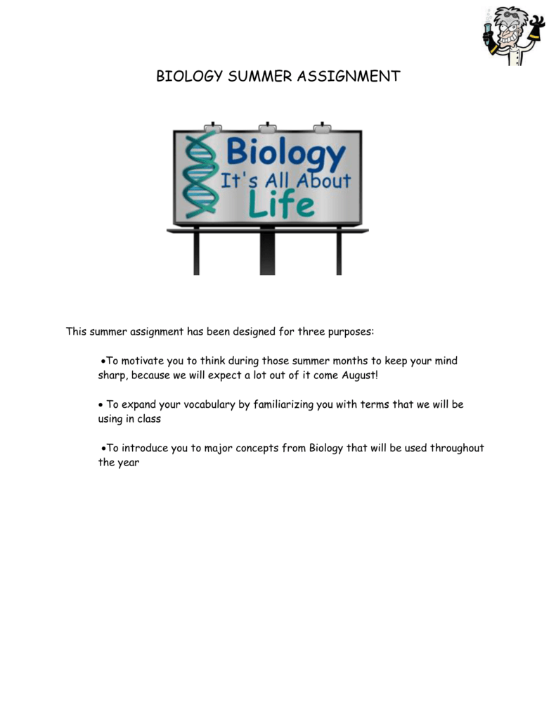 biology assignment 4
