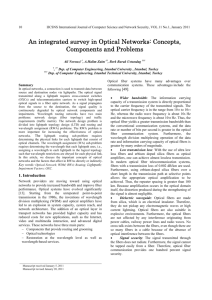 An integrated survey in Optical Networks: Concepts, Components