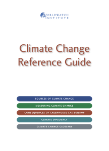 Climate Change Reference Guide