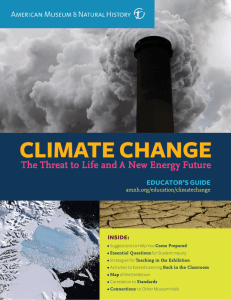 Climate Change Educators Guide - American Museum of Natural