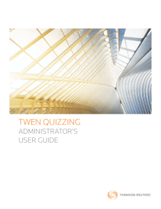 Quizzing Guides