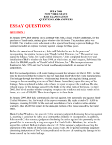 essay questions - New York State Board of Law Examiners