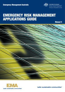 Emergency Risk management Application Guide