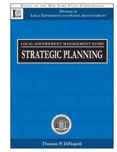 Strategic Planning - Office of the New York State Comptroller