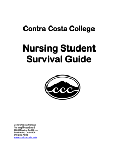 Nursing Student Survival Guide - CCC HOME