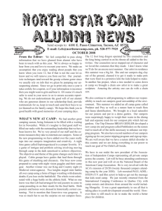 Alumni news 2008.indd - North Star Camp for Boys