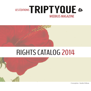 RIgHTS CaTaLOg 2014 - Les Éditions Triptyque