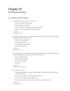 Economics of Money, Banking, and Financial Markets, 8e