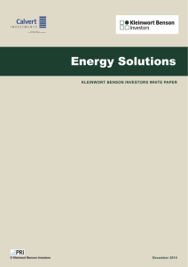 Energy Solutions from KBI