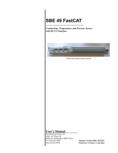 SBE 49 FastCAT