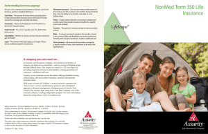 NonMed Term 350 Life Insurance