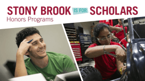 Honors Programs - Stony Brook University