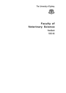 Faculty of Veterinary Science